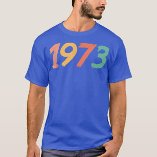 Pro Choice 1973 Womens Rights Feminism Vintage4654 T-Shirt