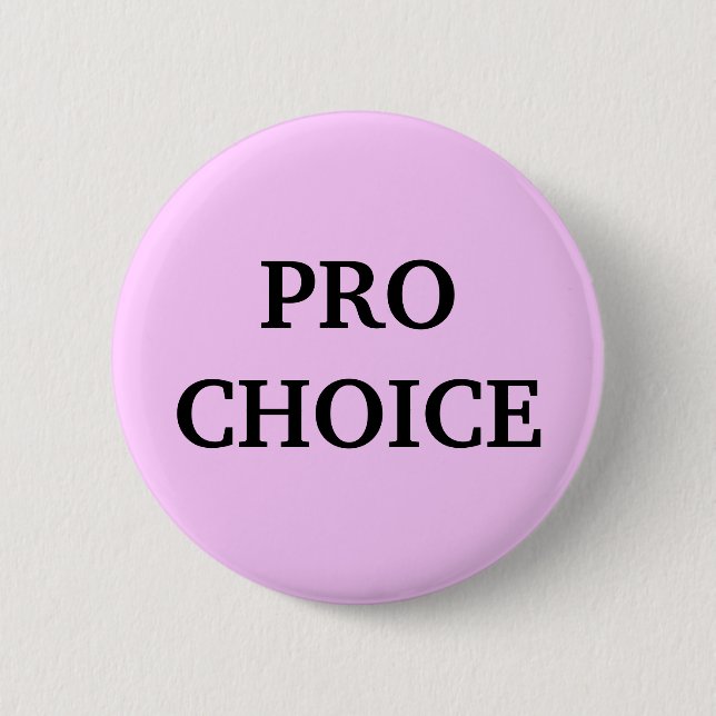 Pro-choice 2 Inch Round Button (Front)