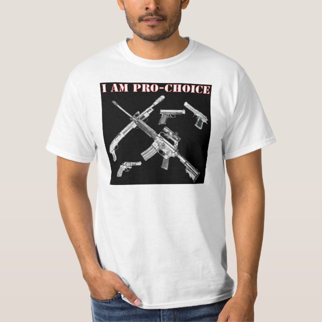 Pro Choice 2nd Amendment Shirt (Front)