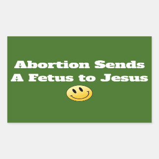 Pro Choice Abortion Jesus Fetus Reproductive right Sticker