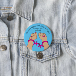 Pro Choice Get Out the Vote Autonomy Medium Skin  3 Inch Round Button
