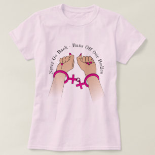 Pro Choice Get Out the Vote Autonomy Medium Skin T-Shirt