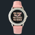 Pro Choice Women's Rights Feminist Patriarchy LGBT Watch<br><div class="desc">Pro Choice Women's Rights Feminist Patriarchy LGBTQ Pride Activist Social Justice</div>