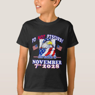 Pro Democracy Fourth July 4th Sarcastic Election E T-Shirt