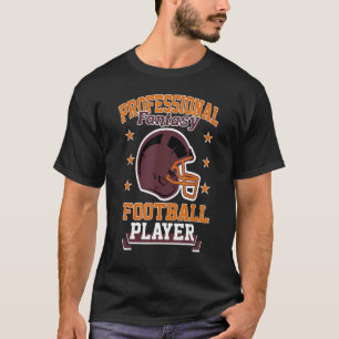 Pro Fantasy Football Player Retro Draught Party Ki T-Shirt