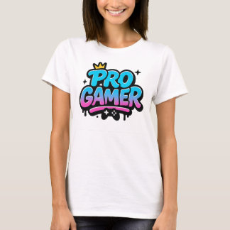 PRO GAMER Graffiti Logo T-Shirt