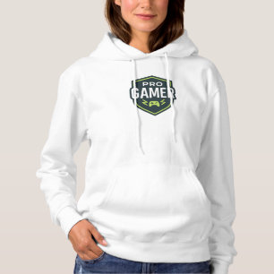 PRO GAMER Shield Badge Hoodie
