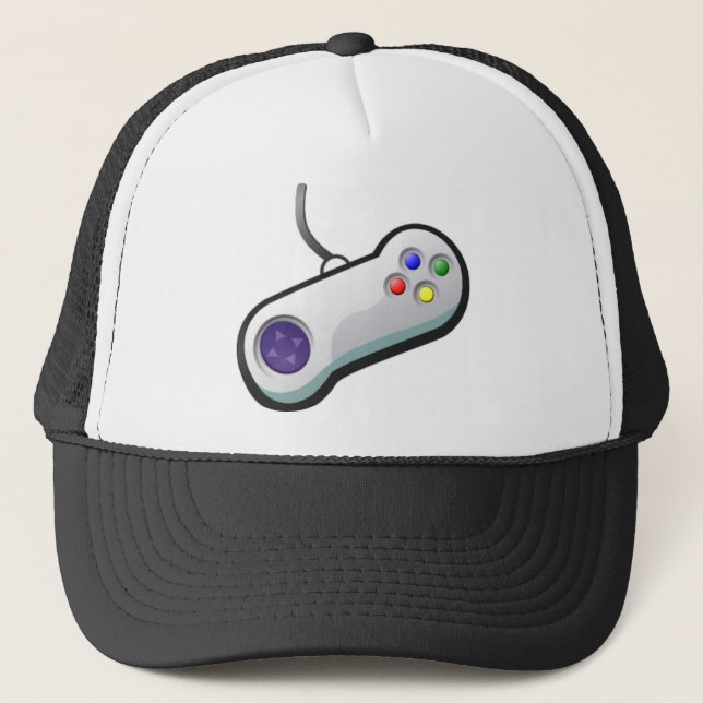 Pro Gamer, Video Game Controller Trucker Hat (Front)