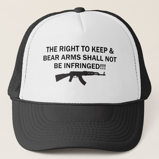 PRO-GUN 2ND AMENDMENT TRUCKER HAT (Front)