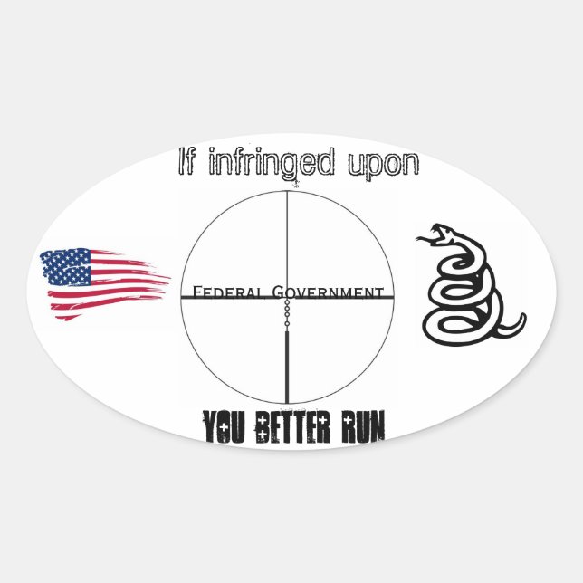 Pro gun sticker #1 (Front)