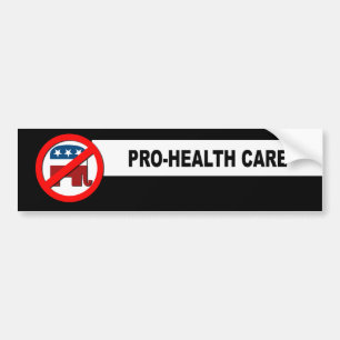PRO-HEALTH CARE BUMPER STICKER