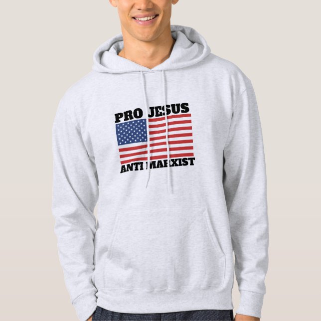 PRO-JÉSUS SWEAT - SHIRT À CAPUCHE ET T-SHIRTS ANTI (Devant)