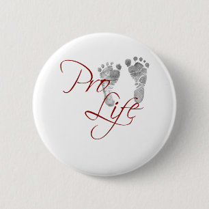 Pro Life 2 Inch Round Button