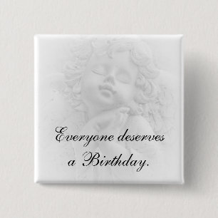 Pro Life 2 Inch Square Button