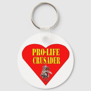 PRO LIFE CRUSADER KEYCHAIN