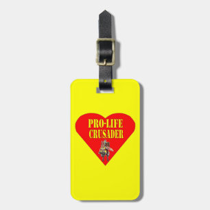 PRO LIFE CRUSADER LUGGAGE TAG