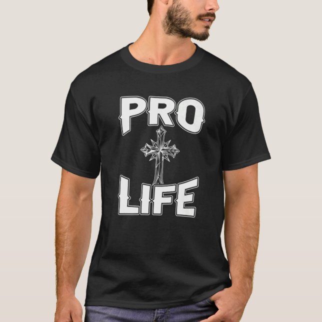Pro Life Generation Anti Abortion Catholic Christi T-Shirt (Front)