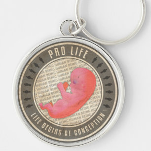 Pro Life Keychain