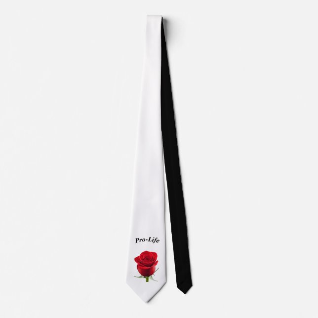 Pro-Life men's tie (Front)
