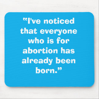 Pro Life Mouse Pad