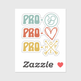 Pro-Life Pro-Love Pro-Hope Vintage 