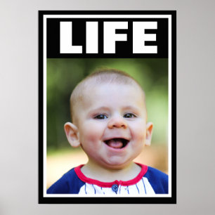 PRO-LIFE SMILING BABY BOY INFANT LIFE POSTER