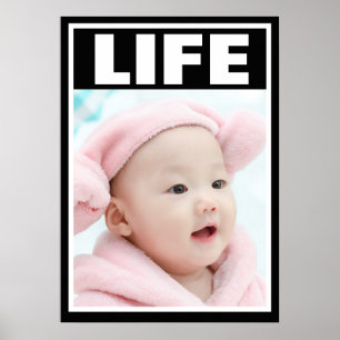 PRO-LIFE SMILING BABY GIRL INFANT LIFE POSTER