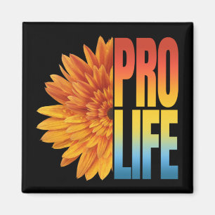 PRO LIFE SUNFLOWER MAGNET