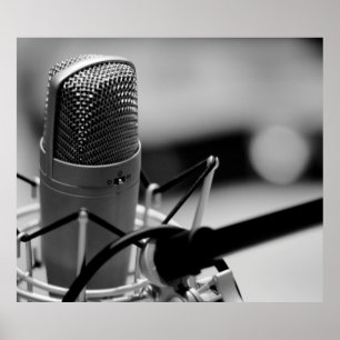 PRO MICROPHONE POSTER