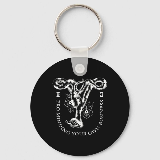 Pro Minding Your Own Business 2022  Keychain (Front)