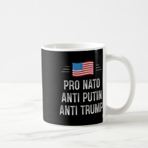 Pro Nato - Anti Putin - Anti Trump - Retro Style  Coffee Mug