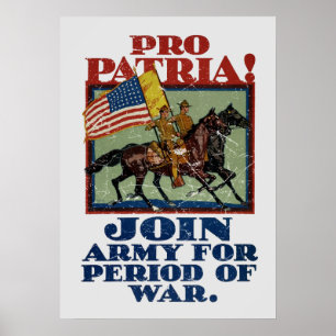 Pro Patria! Army Propaganda Poster