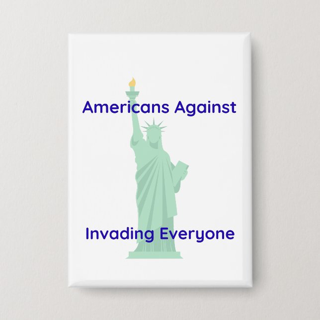 Pro Peace Statue of Liberty (Front)