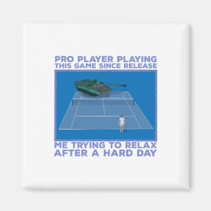 Pro Player Playing This Game Magnet