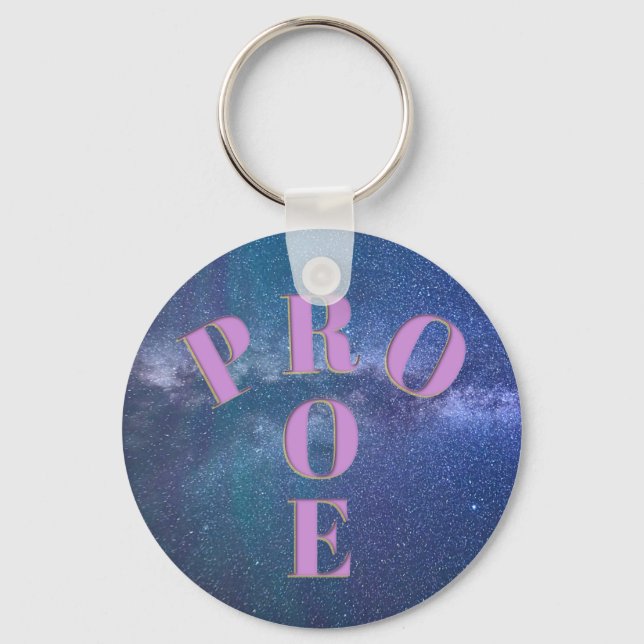 Pro Roe Keychain 100% Profits 2 Planned Parenthood (Front)