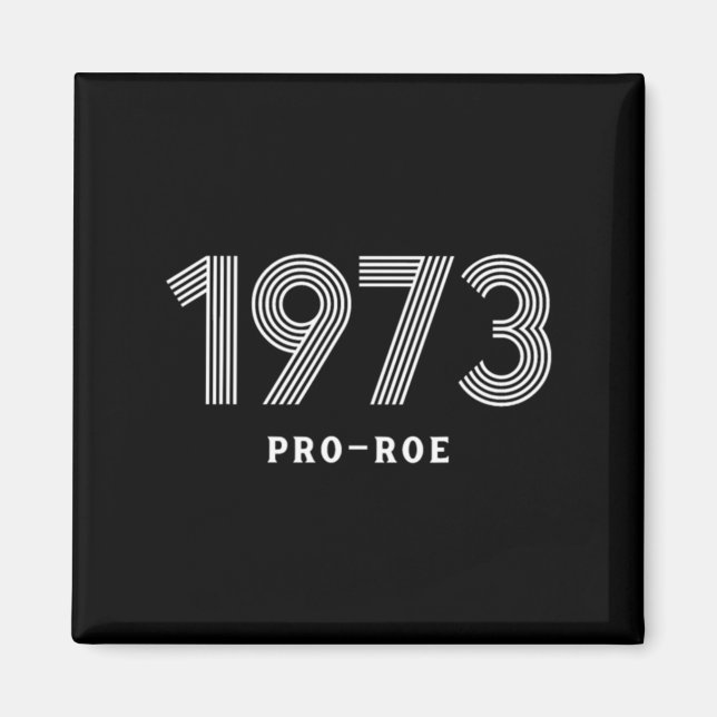 Pro Roe Pro Choice Protest Abortion laws   Magnet (Front)