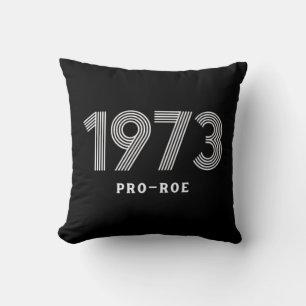 Pro Roe Pro Choice Protest Abortion laws Throw Pillow