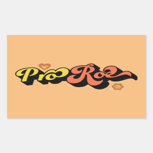 Pro Roe Retro Sticker