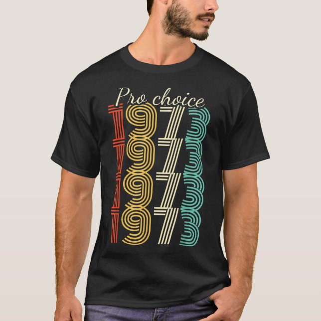 Pro Roe Vintage 1973 T-Shirt (Front)