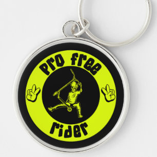 Pro Scooter Free Rider Tricks Keychain