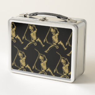Pro Scooter Free Rider Tricks Metal Lunch Box