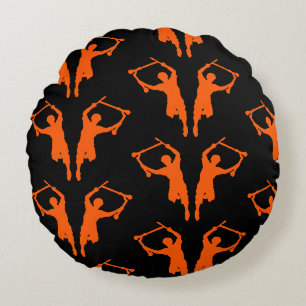 Pro Scooter Free Rider Tricks Round Pillow