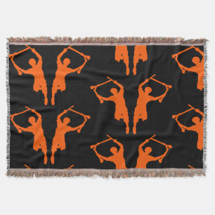 Pro Scooter Free Rider Tricks Throw Blanket
