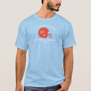 Pro Swift Kelce Football Affair in White Dstrssd T-Shirt