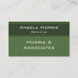 Pro Textures Business Card, Clover Green Card