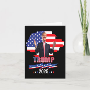 Pro Trump The Return Of My President Trump 2025 Card