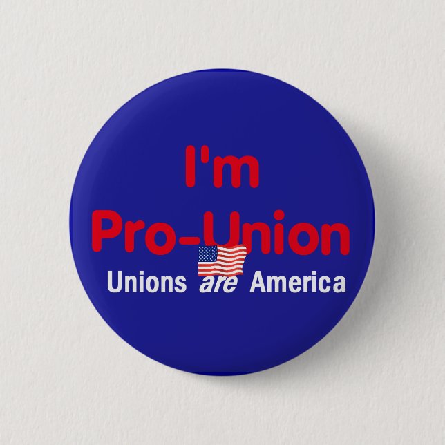 Pro Union Button (Front)