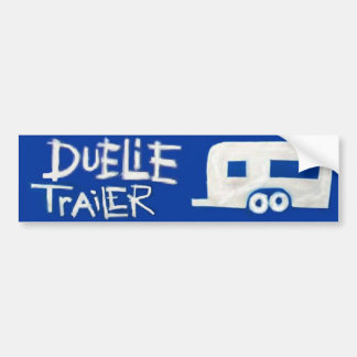 Pro-Wrestler Duelie Trailer Bumper Sticker