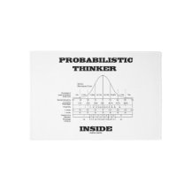 Probabilistic Thinker Inside Bell Curve Humour