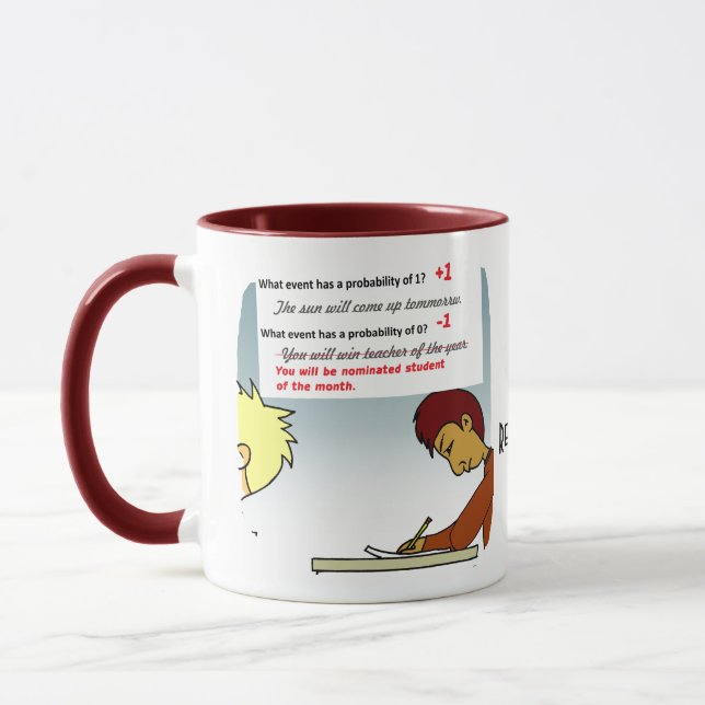 Probability Combo Coffee Mug (Left)